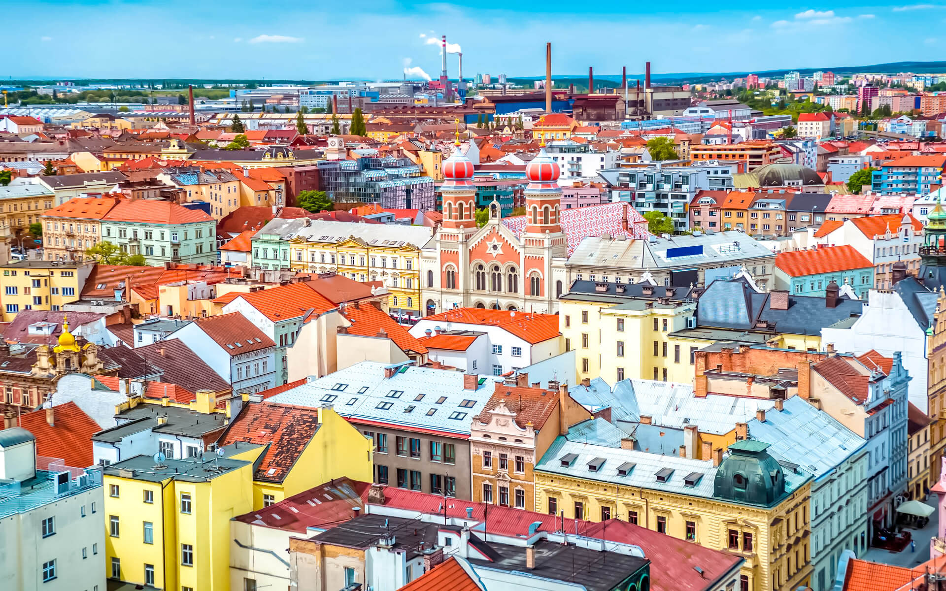 Plzen Slide background